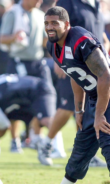 Texans RB Foster saying little in training camp